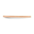 thumbnail image 3 of Real 14kt Rose Gold 1.2mm Bead Stackable Band Size: 5; for Adults and Teens; for Women and Men, 3 of 4