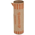 thumbnail image 1 of Preformed Tubular Coin Wrappers, Quarters, $10, 1000 Wrappers/box | Bundle of 5, 1 of 2