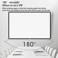 thumbnail image 3 of Optical Layer Projection Screen Simple Curtain Anti-Light 16:9 3D Reflective Projector Screens Home Outdoor Office, 3 of 9