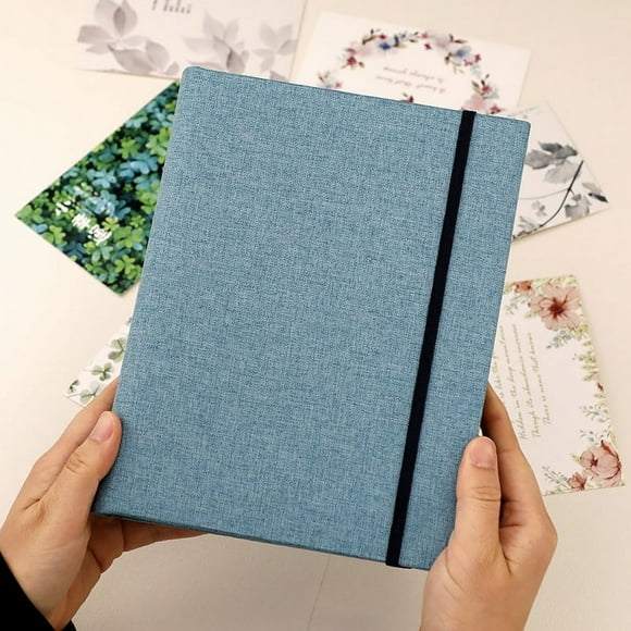 Small Photo Album 4x6 200 Photos Linen Cover Picture Photo Book for Family Wedding Anniversary Baby Vacation (200 Photos (4x6))