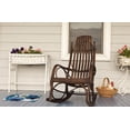 thumbnail image 3 of 18" x 30" Simply Daisy Lotokoi Oriental Chenille Area Rug, Blue, 3 of 4