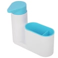 thumbnail image 4 of Multifunctional Washing Sponge Sink Detergent Storage Kit with Durable ABS Material (Blue), 4 of 8