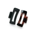 thumbnail image 6 of Gimme® Rectangle Claw Clip, Black Tortoise, 2 Count, 6 of 7