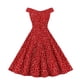 thumbnail image 3 of Vestidos Para Mujer Vestidos de Regreso A Casa Estampado Floral en La Playa Fuera Del Hombro Vestido de Columpio Hasta La Rodilla Odeerbi  ODB154320, 3 of 8