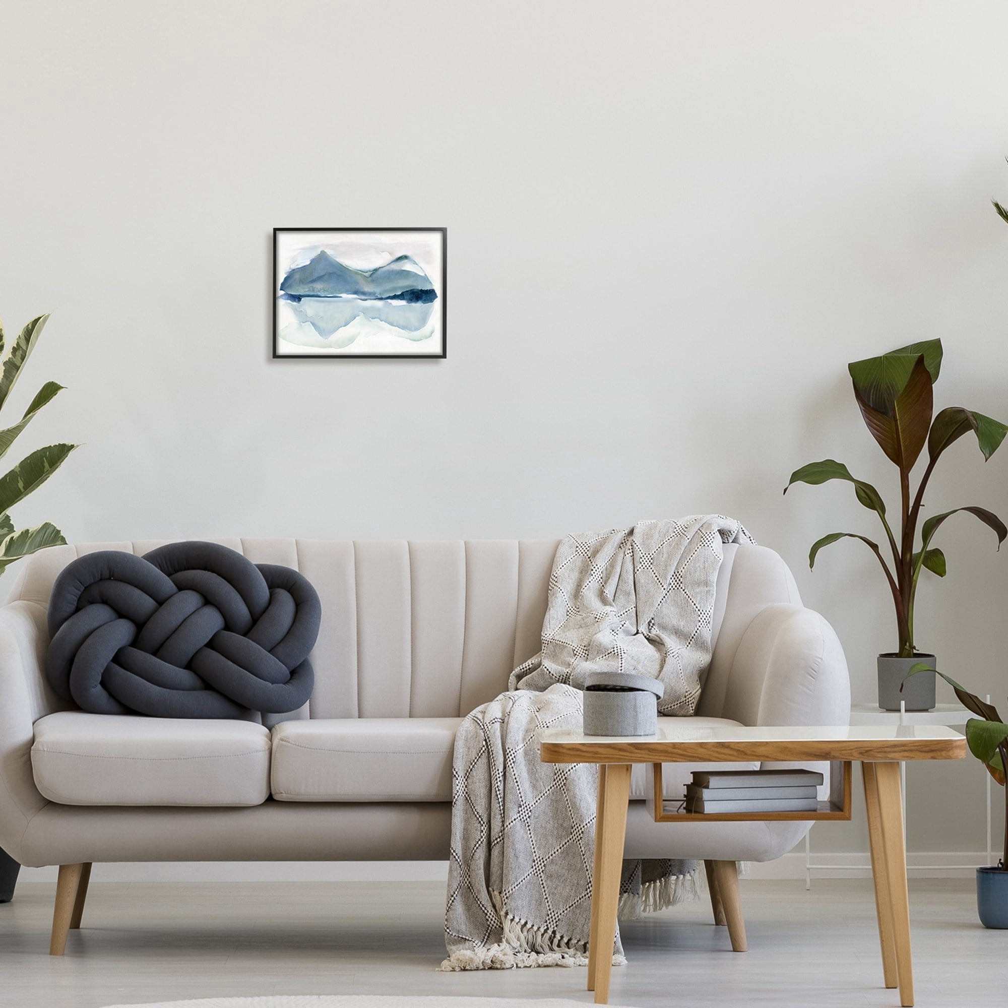Stupell Industries Iceberg Mountain Water Glacier Reflection Abstract Landscape,14 x 11, Design by Carol Robinson