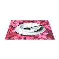 thumbnail image 3 of Ryvnso Placemats Set of 4 Elegant Tropical Floral-a5 Dining Mats Heat-Resistant Non-Slip Washable Table Mat, 3 of 8