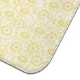 thumbnail image 3 of Microfibre Drying Mat for Kitchen Sunflower Line Yellow Dish Drying Drainer Mat Absorbent Drying Mat Washing Up for Glass, Plate & Cup 18inch X 24inch, 3 of 5