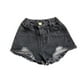 thumbnail image 1 of Odeerbi 2-11 Años Niñas Verano Pantalones Cortos de Denim Rasgados Pantalones Cortos de Jeans Color Sólido Pantalones Cortos Lindos, 1 of 5