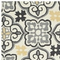 thumbnail image 4 of SAFAVIEH Four Seasons Katelynn Damask Polyester Area Rug, Grey/Ivory, 3'6" x 5'6", 4 of 6