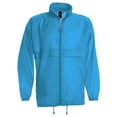 thumbnail image 2 of B&C Sirocco Mens Lightweight Windproof Water Repellent Anorak Jacket, 2 of 6