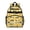 Police and Sheriff, variant on Police and Sheriff Yellow Pattern Backpack for School, Cute School Bag with Adjustable Shoulder Straps and Padded Back, 15.25"x11.5"x5.25"