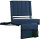 thumbnail image 1 of SPORT BEATS Asiento de estadio para gradas con respaldo y silla de estadio con cojín ancho acolchado - Incluye correa para el hombro y portavasos, 1 of 4