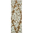 thumbnail image 5 of SAFAVIEH Soho Gavin Floral Wool Area Rug, Light Brown/Blue, 5' x 8', 5 of 9
