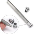 thumbnail image 4 of 36pcs 6mm Leather Letter & Number Leather Embossing Kit Leather Alphabet Carving Punch Tool, 4 of 5