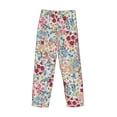 thumbnail image 5 of Easygdp Trendy Floral Design Men's Pajama Pant, Sleep Elastic Waistband Lounge Pants - XX-Large, 5 of 9