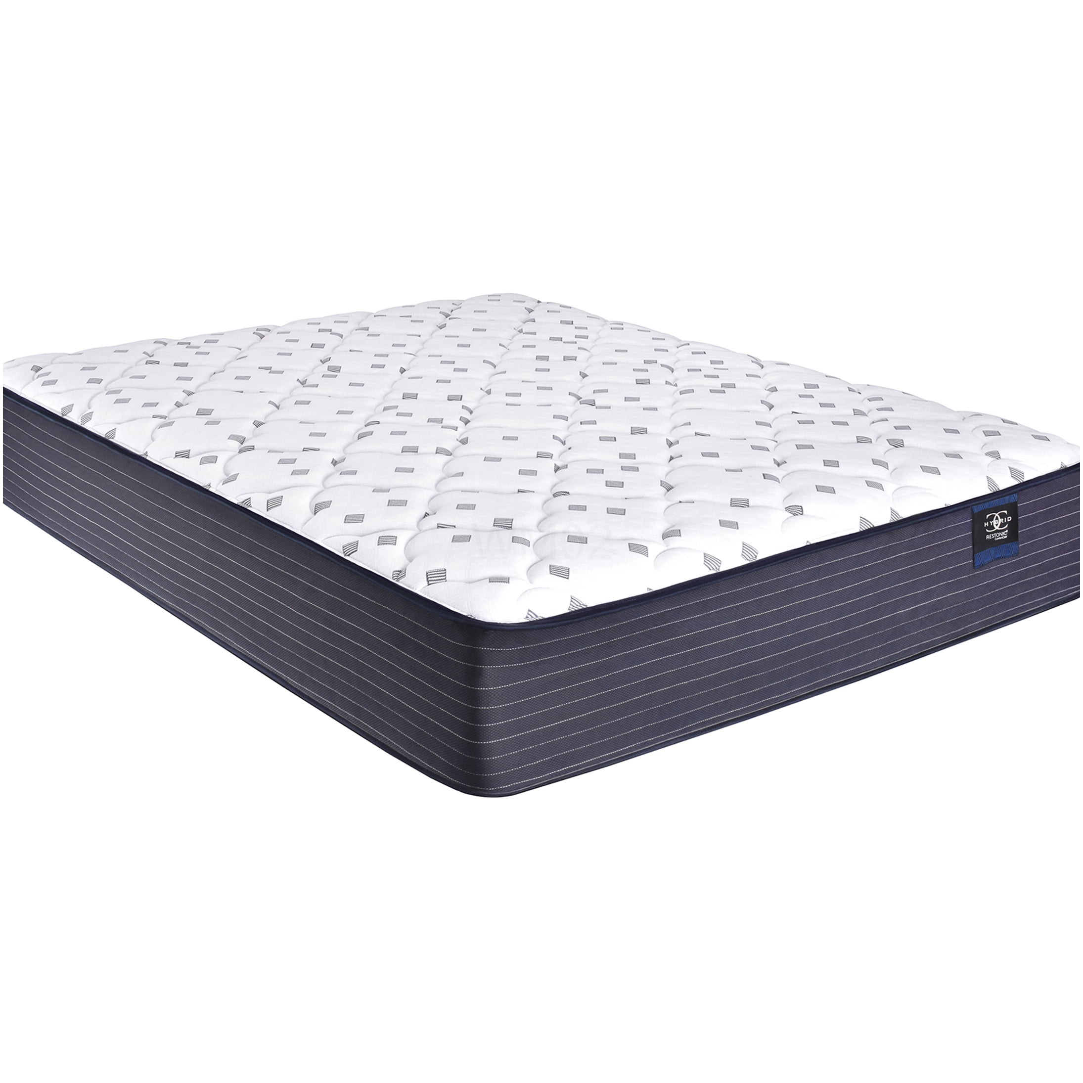 California King Size Hybrid Mattress, Plush Feel with Cooling Gel Foam and Pocket Coils for Edge Support and Motion Isolation