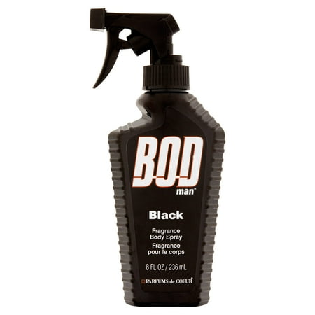 BOD Man Black Body Spray, 8 fl oz - Walmart.com