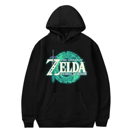 The Legend of Zelda Tears of the Kingdom Hoodie Merch Women Men Long Sleeve Fashion Sweatshirt Gamer Clothes