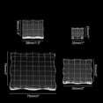 thumbnail image 2 of Bloque de Sello Acrílico, Juego de 4 Bloques de Estampado Transparentes con Líneas de Cuadrícula para Montaje Decorativo, Ideal para Álbumes de Recortes y Manualidades DIY, 2 of 7