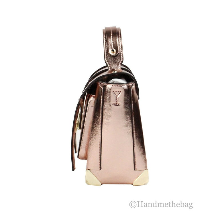 【送料&関税込】Michael Kors Primrose Handbag Michael Kors Manhattan Medium Primrose Leather Top Handle