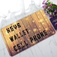 thumbnail image 1 of EREHome Keys Wallet Cell Phone Non-Slip Doormat Indoor/Outdoor/Bathroom Doormat 30 x 18 Inches, 1 of 3