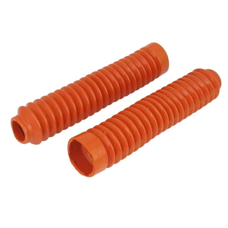 Red Cat Racing Front Shock - Unique Bargains Autobicycle Motorcycle Front Shock Absorber Boot Dust Rubber Cover Red Pair