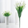 thumbnail image 2 of Artificial Baby'S Breath Flowers Pink Gypsophila Outdoor Decor, Realistic Artificial Flower for Indoor Outdoor Decoration, Fade-Resistant, Easy Maintenance, White, 2 of 9