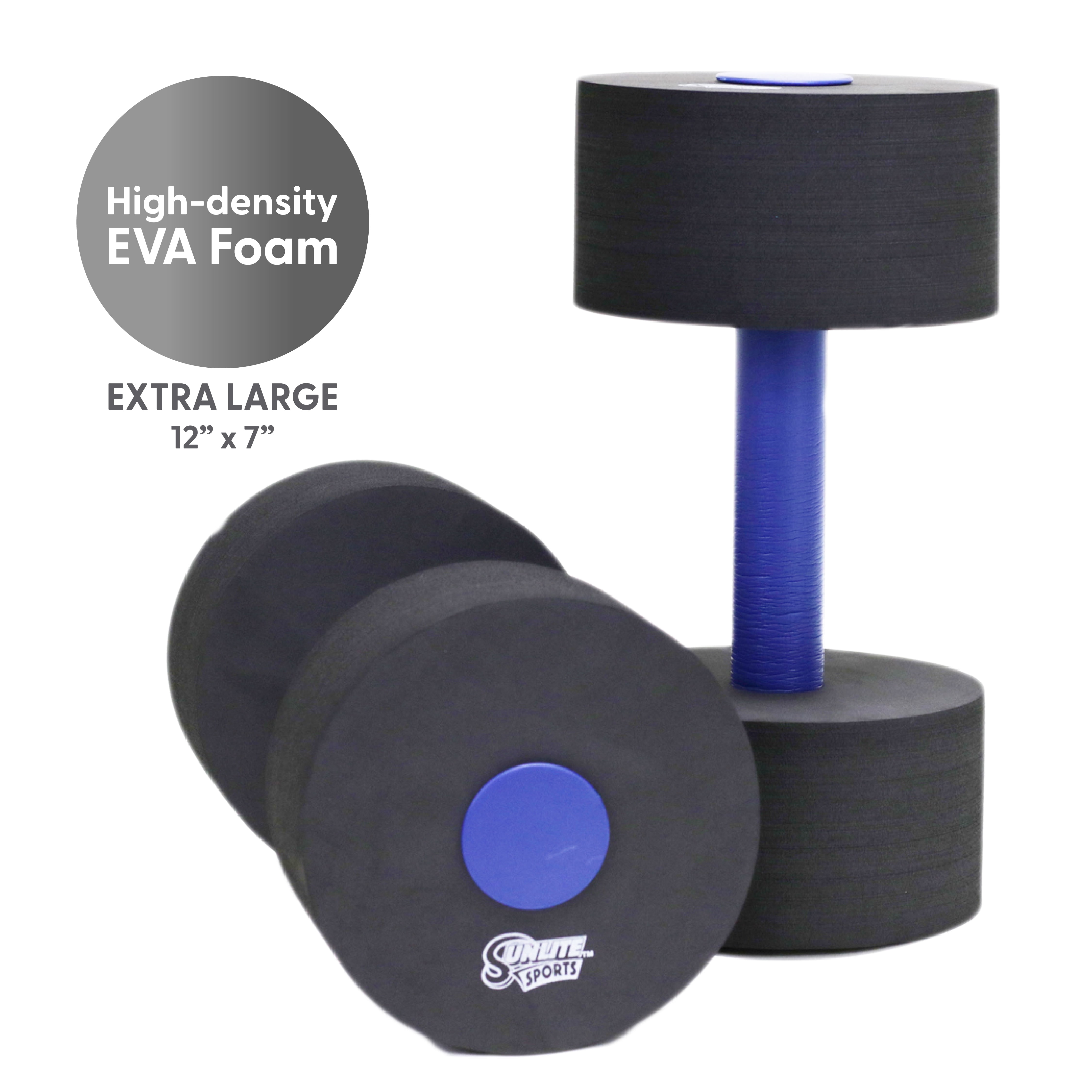 Sunlite Sports HighDensity EVAFoam Dumbbell Set Soft Padded Water