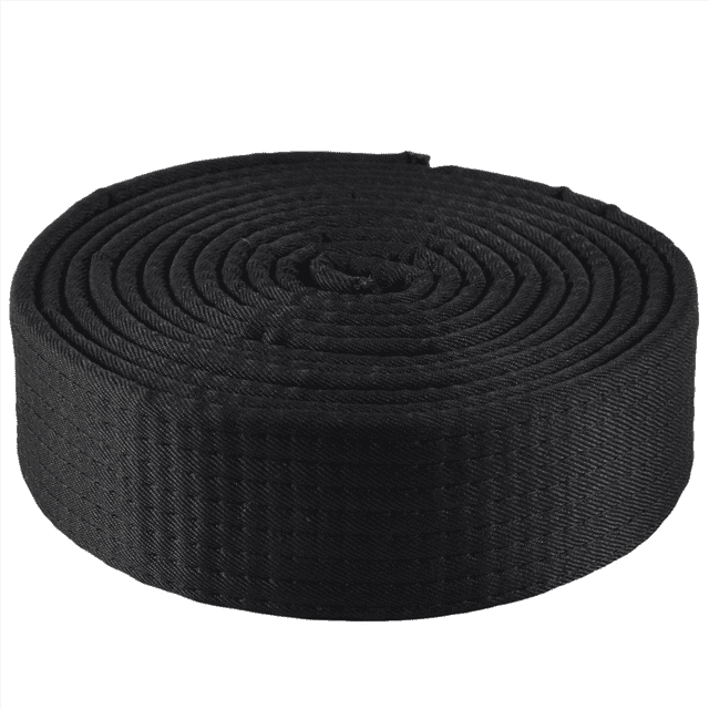 AMERTEER Martial Arts Karate TaeKwonDo Chain Soft Belt Black