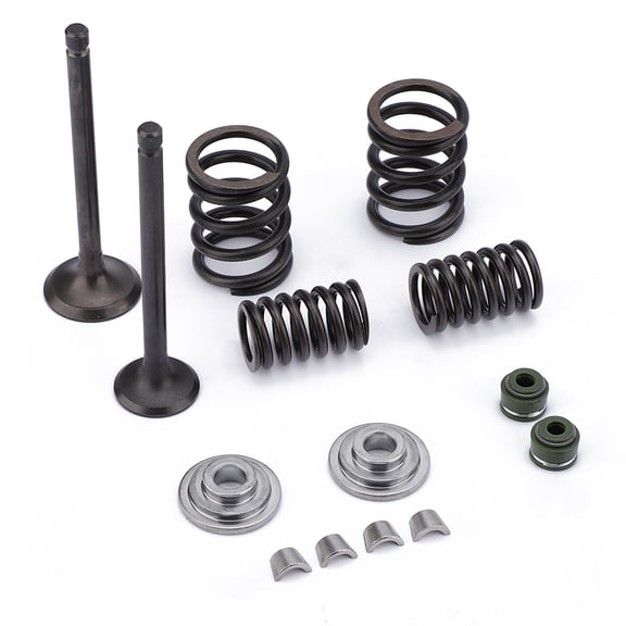 M MATI Intake Exhaust Valves w/Seals for Honda XR100R XR80R CRF100F CRF80F XL80 XL100 XR75