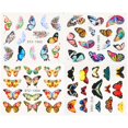 thumbnail image 1 of 4 unids/set de pegatinas de mariposa para uñas, calcomanías de acuarela, envolturas deslizantes de flores azules, decoraciones para manicura de verano, TRSTZ984-1017 Tan Jianjun unisex, 1 of 2