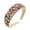 Multicolor, variant on batmeuy Women Headband Mini Stone Decor Rhinestone Rich Colors Wide Band Elastic Hair Decoration Anti-slip Turquoise Dating Hair Hoop Hair Accessories