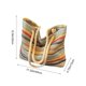 thumbnail image 3 of Bolso de hombro tejido para mujer de gran capacidad, bolso casual de tela multicolor para viajes, compras y uso diario, 3 of 6