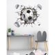 thumbnail image 4 of Adhesivos Decorativos 3D Para Paredes, Adhesivos Decorativos Diy, Para Habitaciones De Niños, Guarderías, Habitaciones Infantiles, Salas De Juegos, Béisbol, 4 of 8