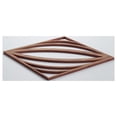 thumbnail image 5 of Ekena Millwork 11 3/8"W x 11 3/8"H x 3/8"T Small Otis Decorative Fretwork Wood Wall Panels, Walnut, 5 of 18