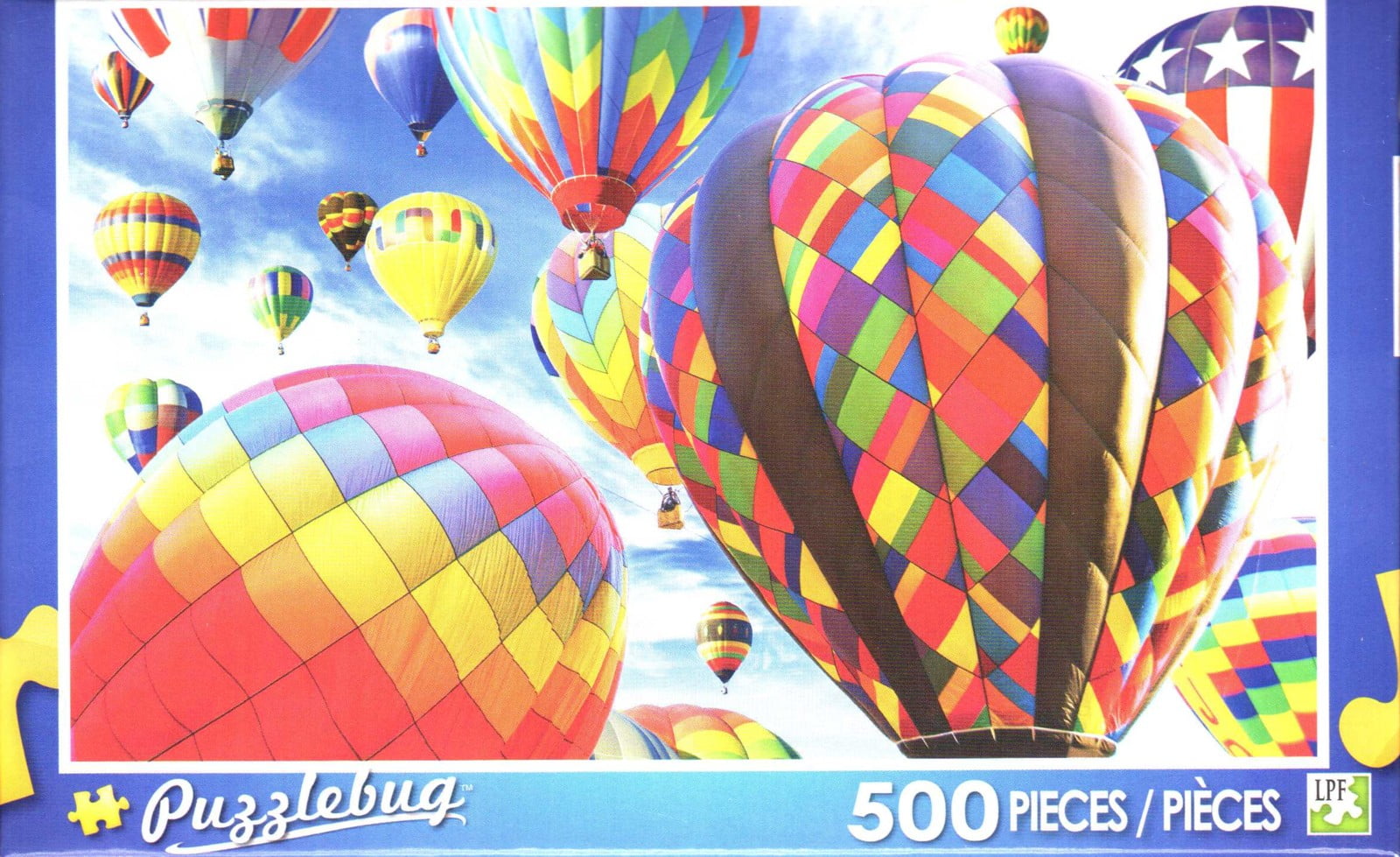 FREE SHIPPING PUZZLEBUG CraZart 500 Pc Fun in the Air Balloons 