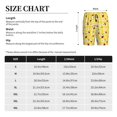 thumbnail image 3 of Fuzoiu Chamomile And Ladybug Print Pajama Shorts for Men, Men's Pajama Bottoms,Mens Lounge Sleepwear,Pajama Pants with Pocket-Large, 3 of 6