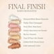 thumbnail image 4 of Beauty Creations Final Finish Baked Highlighter – Textura ligera, altamente pigmentado y acabado radiante de larga duración - Flashy, 4 of 4
