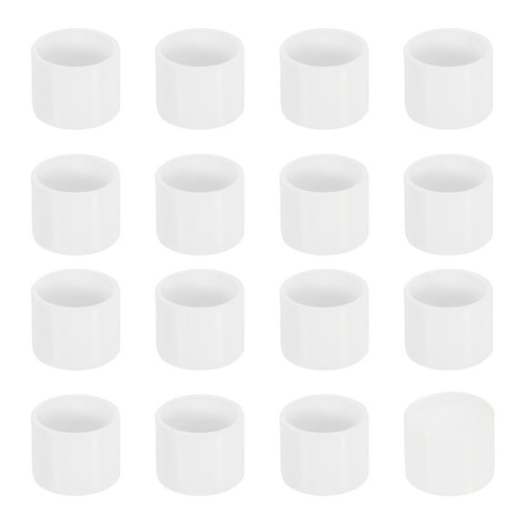36 Pack Chair Leg Caps, 16mm (5/8 Inch) Non-Slip Chair Leg Tips, White