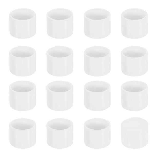 Tapa de patas de silla de 36 piezas, 16 mm (5/8 pulgadas) antideslizante, blanca