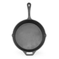 thumbnail image 2 of ForHauz Pre-Seasoned Cast-Iron Skillet, 12", Black, 2 of 5
