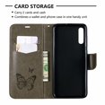thumbnail image 2 of Samsung Galaxy A70 Case, Dteck Embossed Butterfly Flip PU Leather Stand Wallet Case Cover For Samsung Galaxy A70 2019 6.7", Gray, 2 of 5