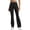 Black, variant on Women's High Waist Yoga Pants, Slim Hip & Tummy Control Wide Leg Workout Pants, Stretchy and Breathable for Yoga, Pilates, and Everyday Casual Comfort Wear-Dark Gray