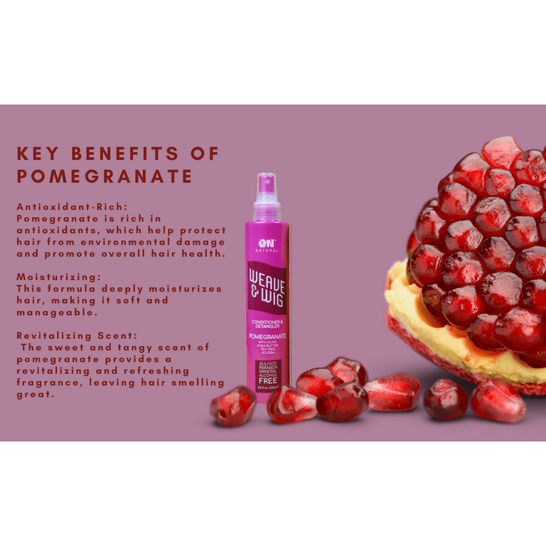 ON NATURAL Pomegranate Conditioner & Detangler (8oz) ON NATURAL Pomegranate Conditioner & Detangler (8oz)