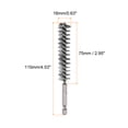 thumbnail image 2 of 5Pcs Bore Brush Stainless Steel 16mm Dia Cleaning Wire Brush Tube Pipe Cleaner with Handle 1/4 Inch Hex Shank, 2 of 6