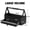Black with Drawer, variant on Handy Tool Box, Portable Metal Tote Tray with comfortable grip handle, Tool Organization for Household, Warehouse, Repair Shop