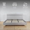 thumbnail image 3 of Ilios Innova | Cama King Size Tapizada Moderna con Cabecera Acolchada, Base Resistente y Diseño Contemporáneo para Recámara, 3 of 9