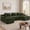 Green, variant on NNSNG 94" Modular Sectional Sofa,U-Shaped Boneless Could Couches with Storage for Living Room, Gray