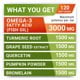 StrellaLab Dog Allergy Relief & Anti Itch Support Chews w/Omega 3: Real Ingredients, Real Taste! Skin & Coat Immune Supplement w/Fish Oil, Pumpkin & Enzymes — Developed by Experts - Made in USA -120Ct