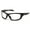 Black, variant on Pyramex Howitzer Safety Eye Glasses Blk Frame Clear AntiFog Lens